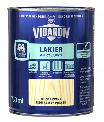 Acrylic Wood Varnish, Clear, Gloss, 0.75l