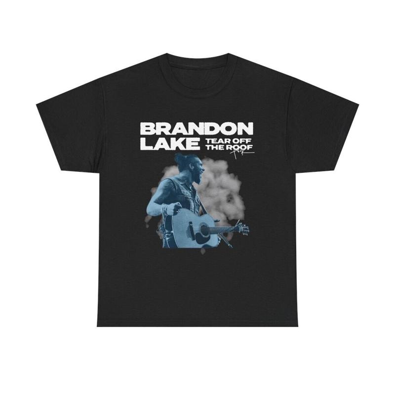 Brandon Lake Music Tour 2024 t-shirt noir pour les Fans S