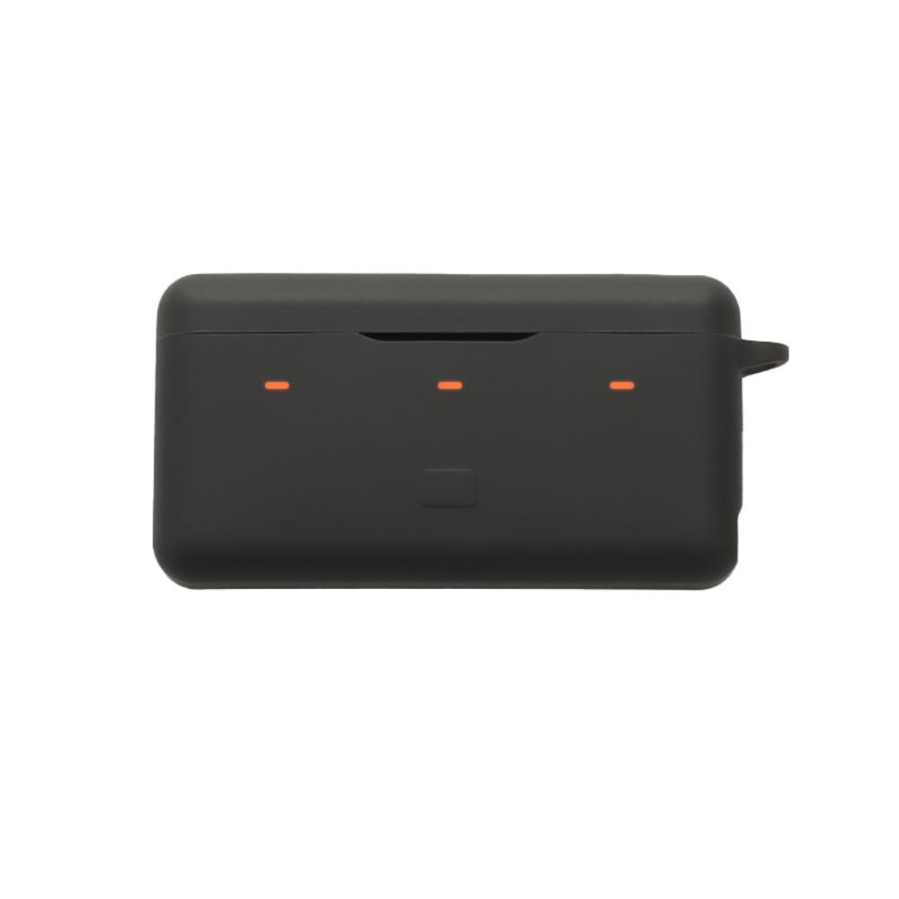 

Silicone Charging Box Protective Cover Anti-scratch Soft Shell for DJI Osmo 360 Accessories чорний