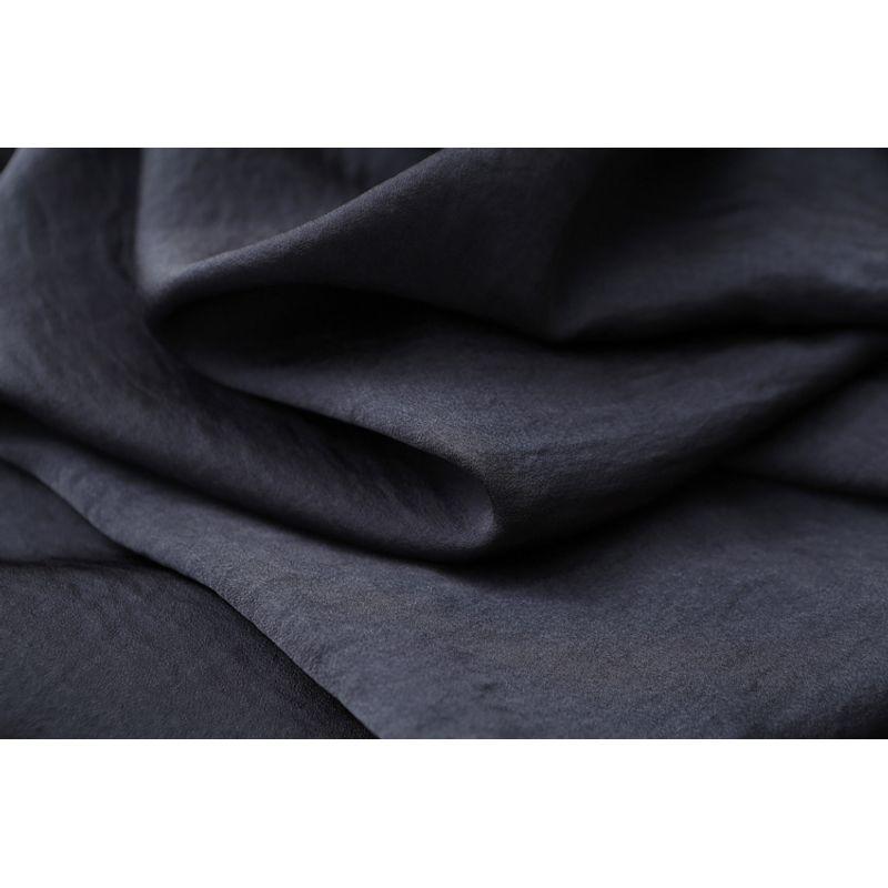 Foreign Trade Original Order French Style Elegance Tie-Neck Flared Sleeves Satin Chiffon Shirt Women's Spring and Summer Loose Pullover Acetate Tops