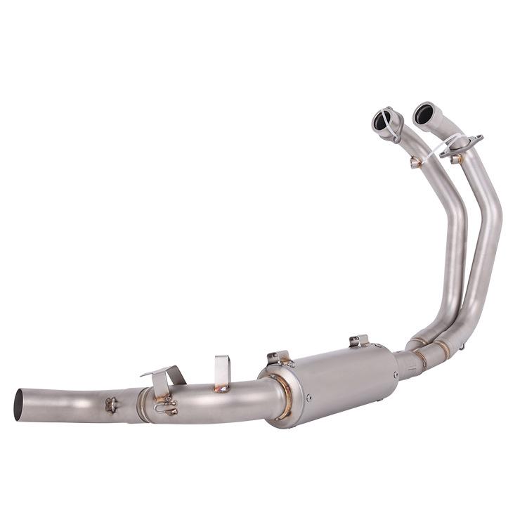 

Compatible Exhaust Pipe Front & Rear Sections for ZY350GS-2 Kove 350RR Motorcycle