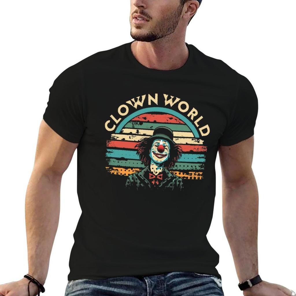 Clown World T-Shirt Heavy Duty Casual Work Tee
