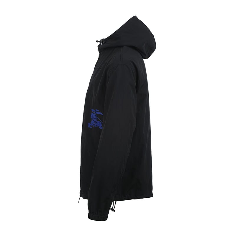 Burberry Equestrian Knight Motif Zipped Hooded Jacket 81041061