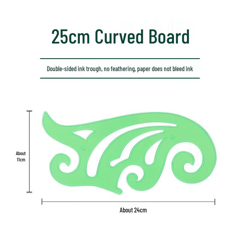 Линейка  Облачная кривая  25 см