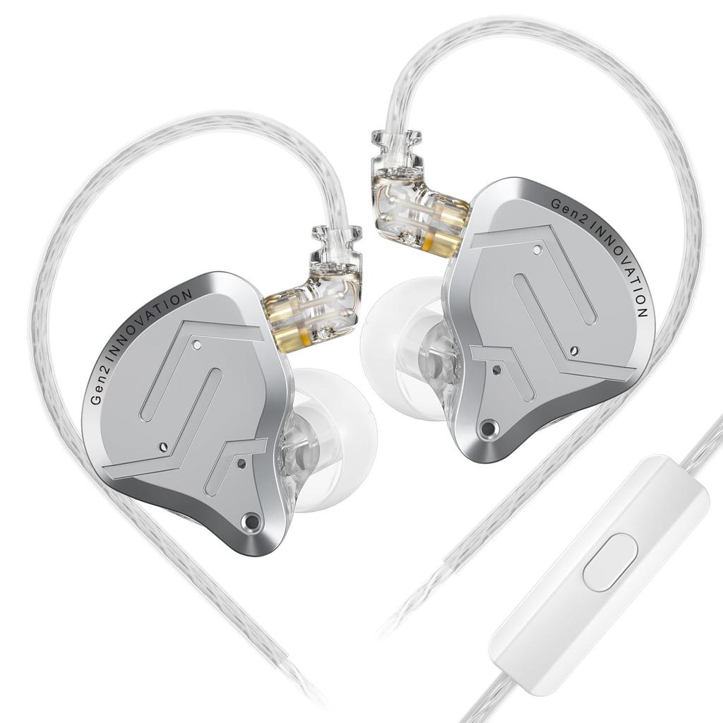 Yinyoo Earphones Wired Canal Type KZ ZSN Pro2 Sound Isolation Earphone Type KZ Earphones Hybrid Earphones Monitor Earphones Recable Inner Ear