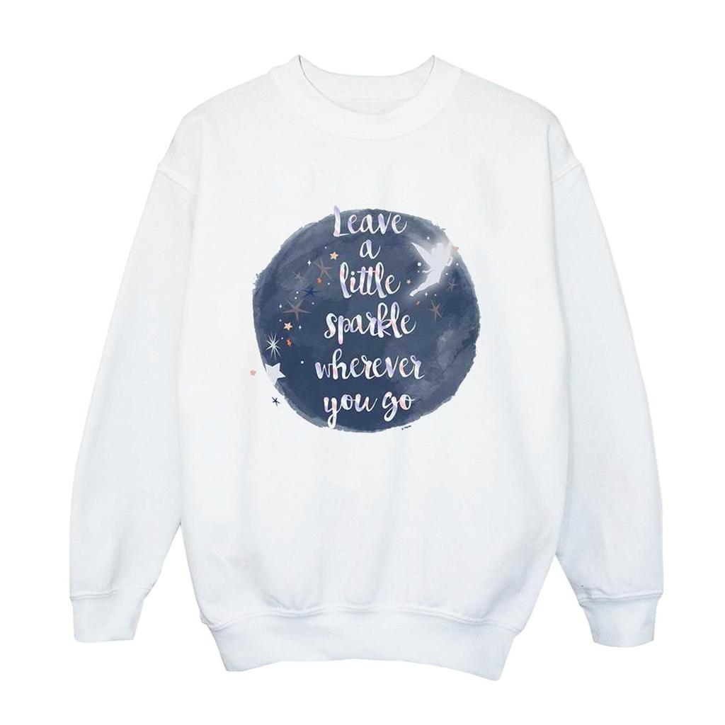 Disney Womens/Ladies Tinker Bell A Little Sparkle Sweatshirt
