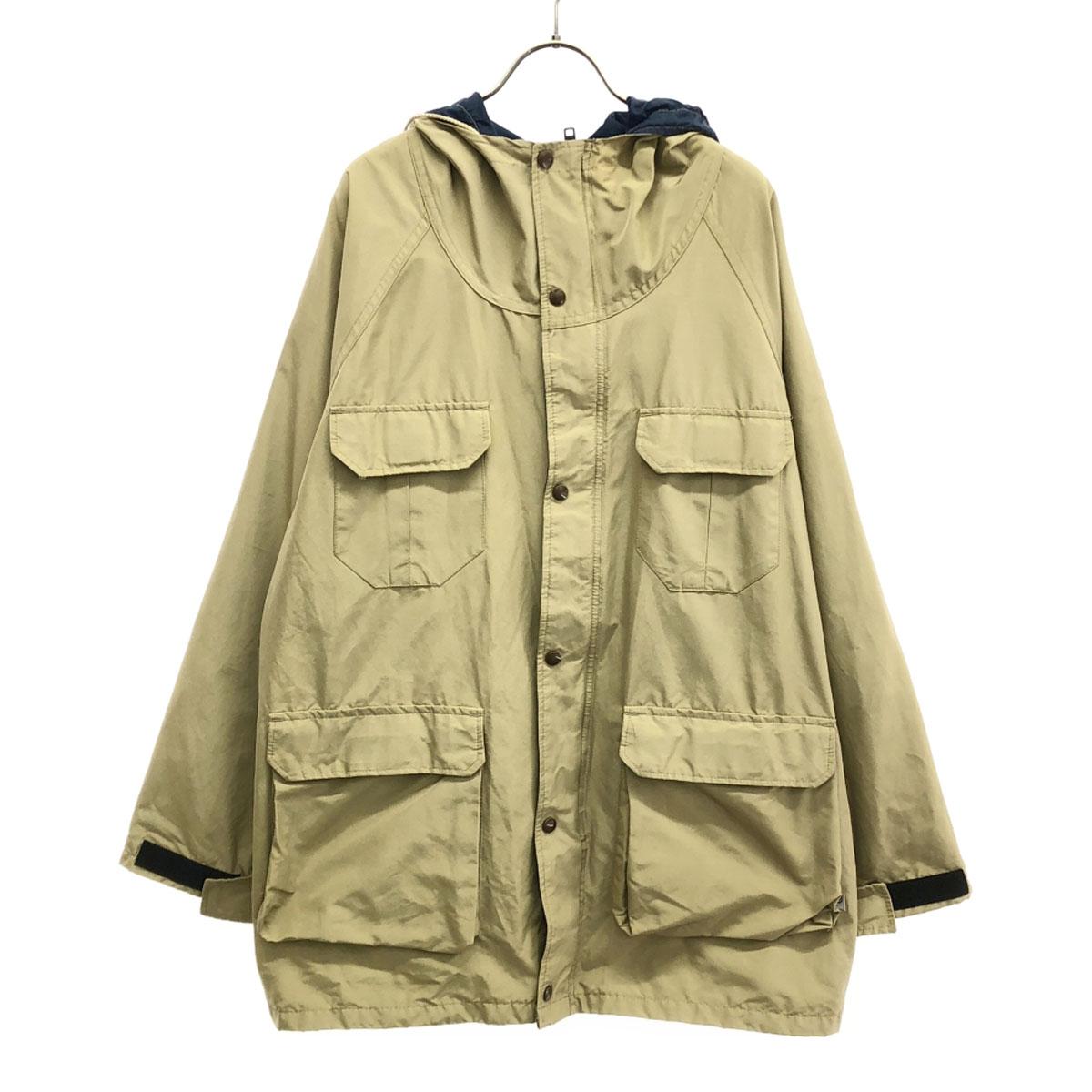 

PEN FIELD 90s Made in USA Old Mountain parka L beige Double fastener Men s Used