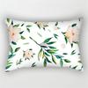 30x50cm Tropical Plant Polyester Pillow Cases Sofa Chair Living Room Home Decoration Green Leaves Plant Sunflower Pillowcase