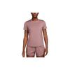 T Shirts Women's Pink Crew Neck Moderate Straight Fit FN2799-208