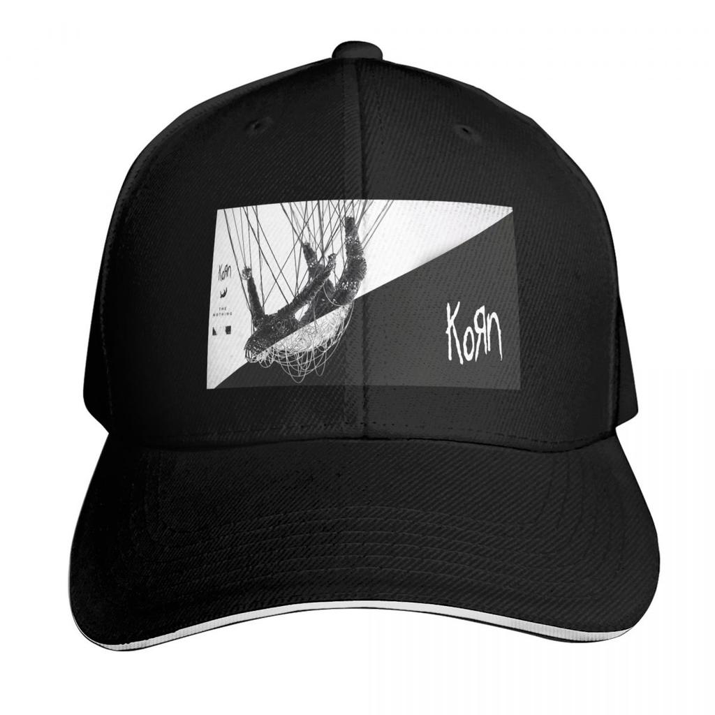 Korn The Nothing Music Rock Deniimm Cap Fashion Casual Baseball Caps Adjustable Hat Hip Hop Summer Unisex Baseball Hats