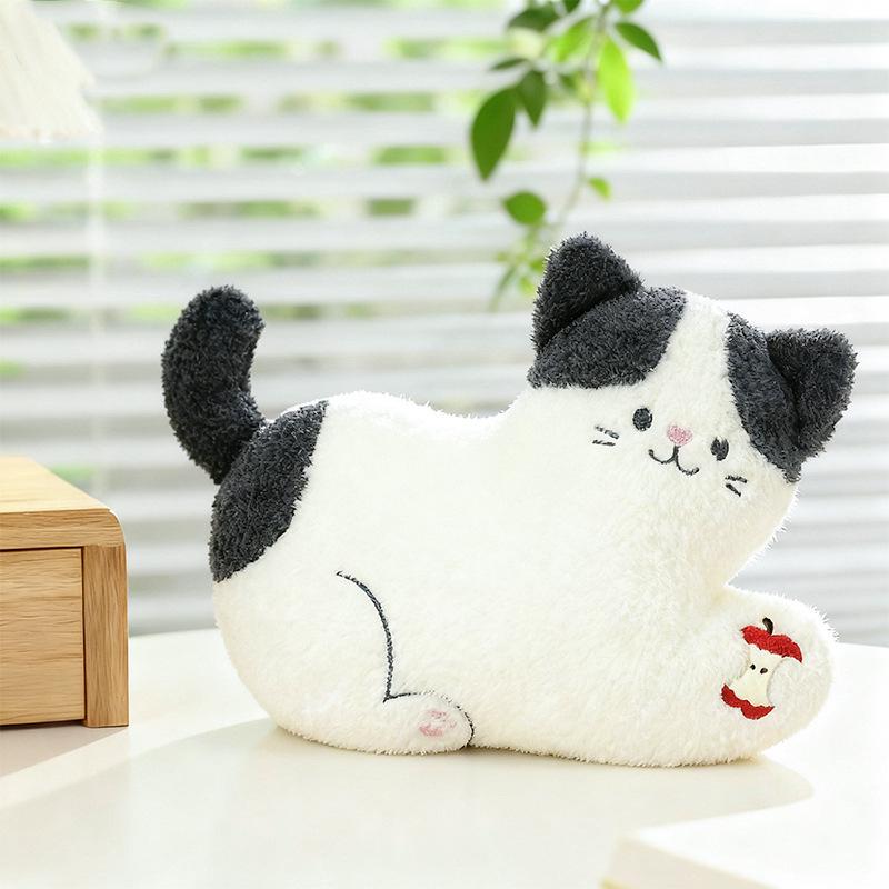 Cute Apple Cat Plush Toy Pillow - Adorable Sleeping Gift 42cm/0.4kg