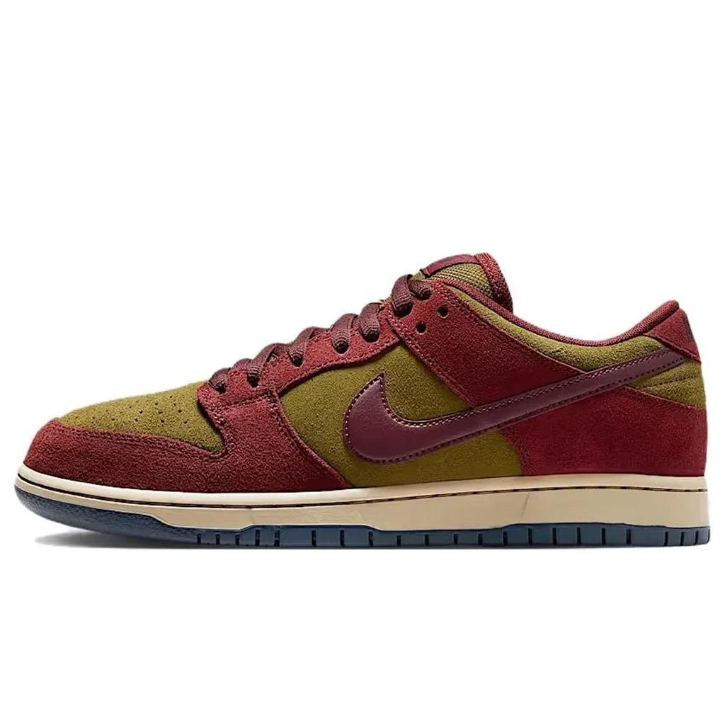 Nike Dunk SB Yuan Black Hole Low top Skateboard Shoes Unisex Black Red HQ1625-600(Team734-)