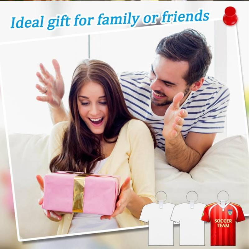 Keychain Blank Wooden Diy Heat Sublimation Gift For Wedding Party Decoration