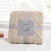 TaoFuu Fleece Blanket Jacquard Nap Office Sofa Dorm Bed