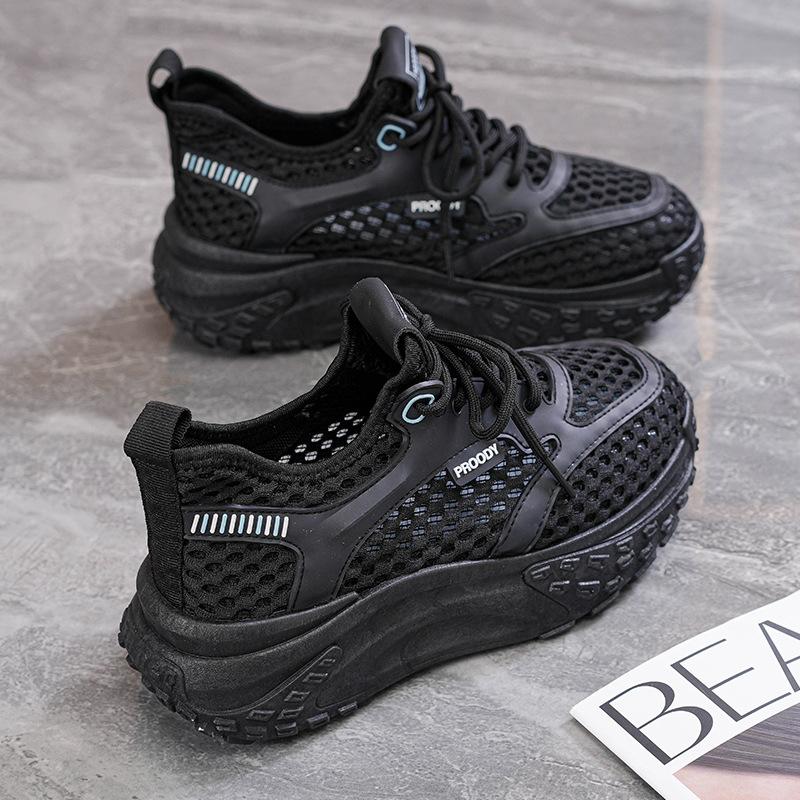 Mesh dad shoes women's summer soft-soled ultra-light breathable mesh shoes women's sports shoes
