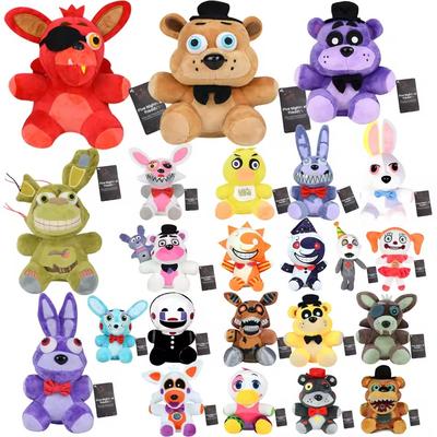 Five Night At Freddy Fnaf Cute Plush Toys Game Doll 18CM Bonnie Bear Foxy Cartoon Stuffed Dolls Freddy Toys For Children Gift‘s