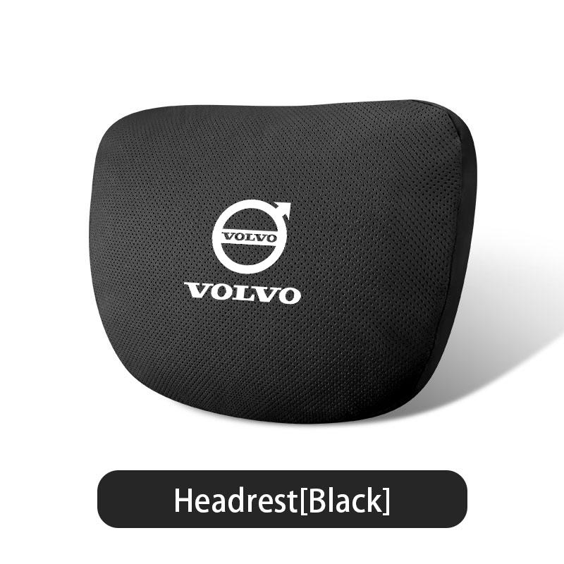 

Car Headrest Neck Support Seat Lumbar Cushion Soft Neck Pillow For Volvo XC40 XC60 XC70 XC90 C30 C70 S60 S90 V40 V50 V60 V90 T5 чорний
