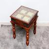 Antique Design Solid Wood Coffee Table Garden and Outdoor Table Decorative Living Room