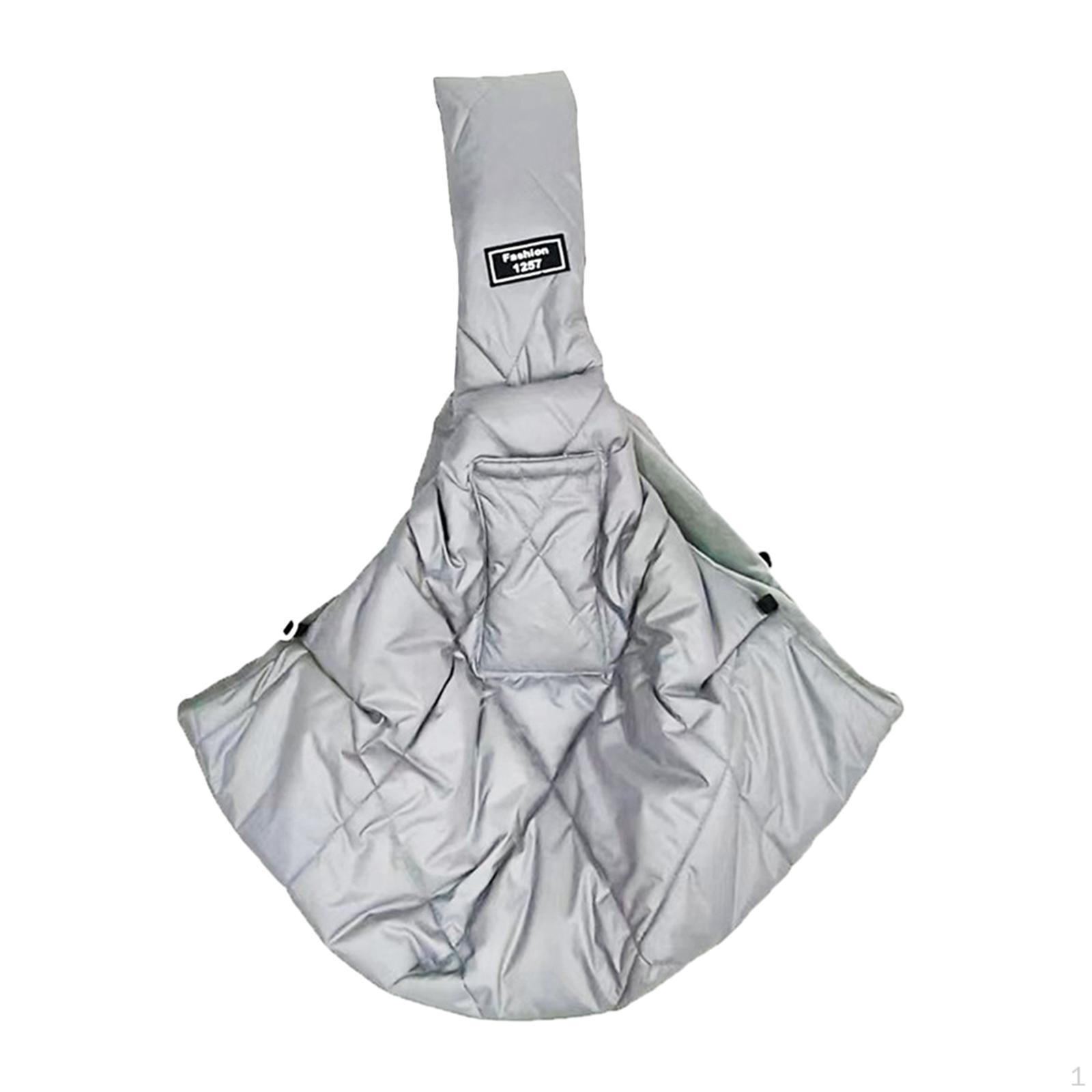 

Сумка-переноска для собак и кошек — помощник в путешествии без помощи рук светло-серый