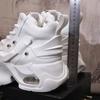 Pánské vysoké ležérní tenisky Designové platformové boty pro muže Zvyšující výšku Sportovní obuv Luxusní tenisky Zapatillas Hombre