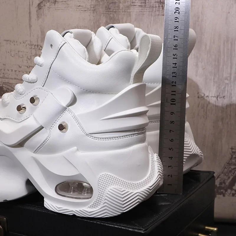 Men High-top Casual Sneakers Designer Platform Shoes for Men Height Increasing Sports Shoes Luxury Tenis Shoes Zapatillas Hombre
