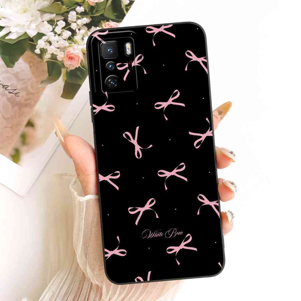 For Redmi Note 10 Pro China 6.6" Case Simple Cute Cartoon Rabbit Silicone Back Cover For Redmi Note 10Pro 10 PRO 5G Phone Cases