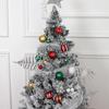 Creative Painted Electroplated Christmas Ball Ornaments with Gift Box