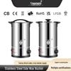 Stainless Steel Large Capacity Wax Melting Pot with Anti-Dry Burning Feature