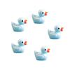 5Pcs Resin Duck Model Ornament Miniature Garden Succulent Bonsai Dollhouse Decor