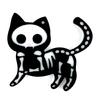 1Pc/5Pcs Shiny Five Syles Kitten Keychain Silicone Molds for Valentine Gift