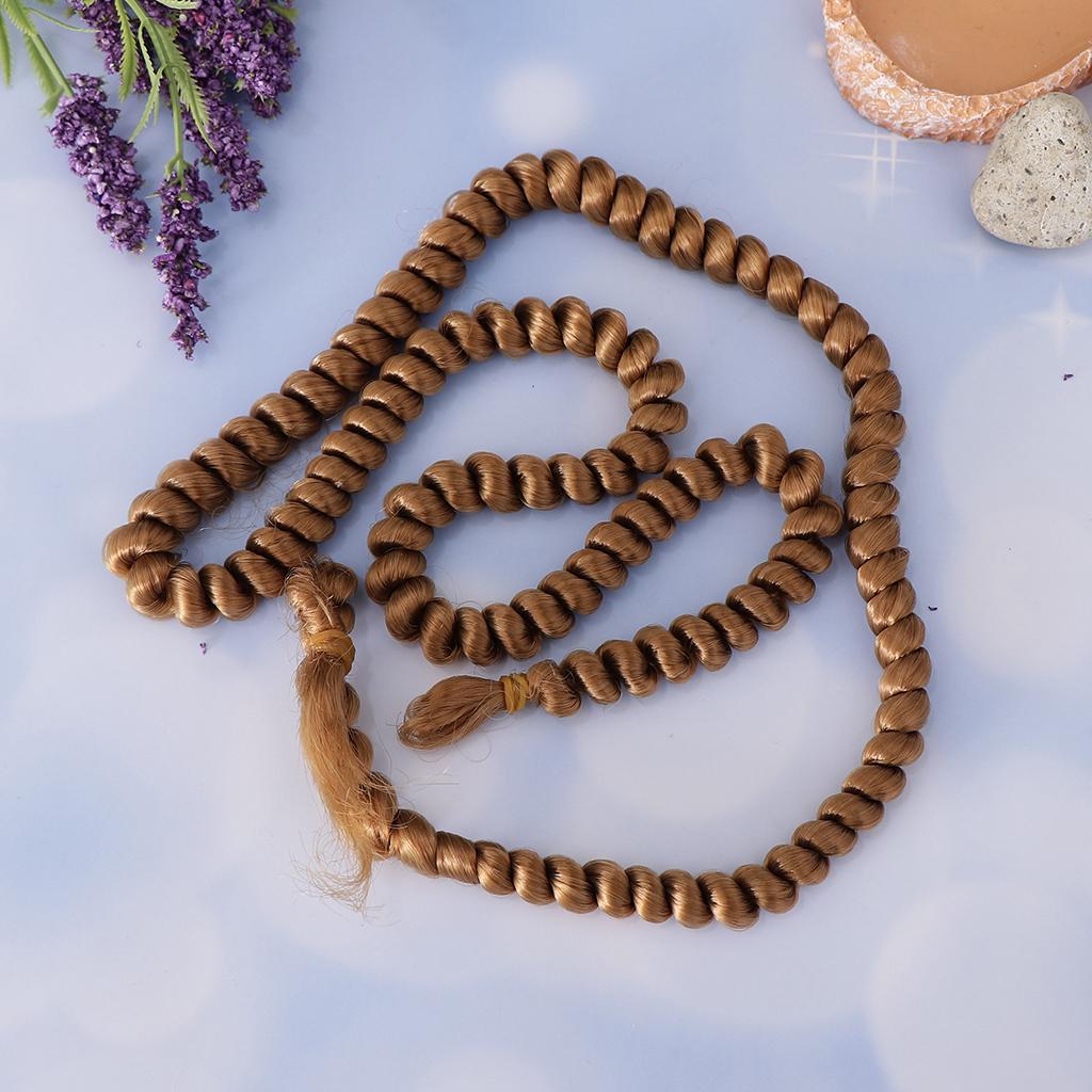 

1 м модная кукла для девочек вьющийся парик для BJD DIY Accs красный кофе 1m темно-коричневого