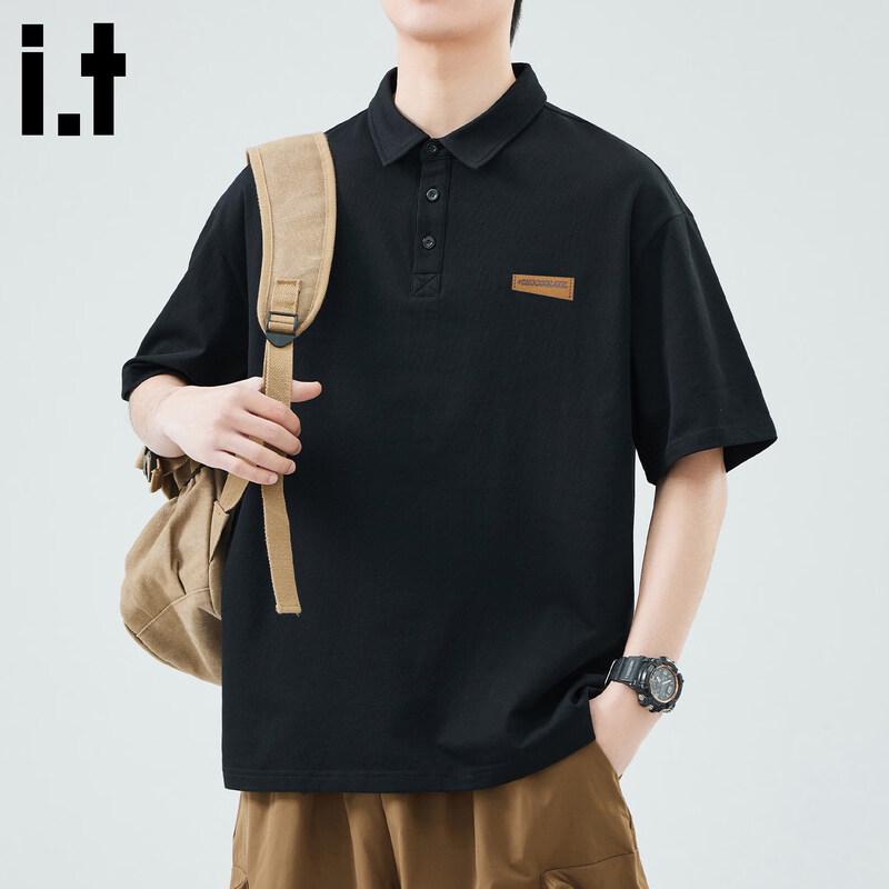 

:CHOCOOLATEit Men s Basic Short Sleeve Polo Shirt M