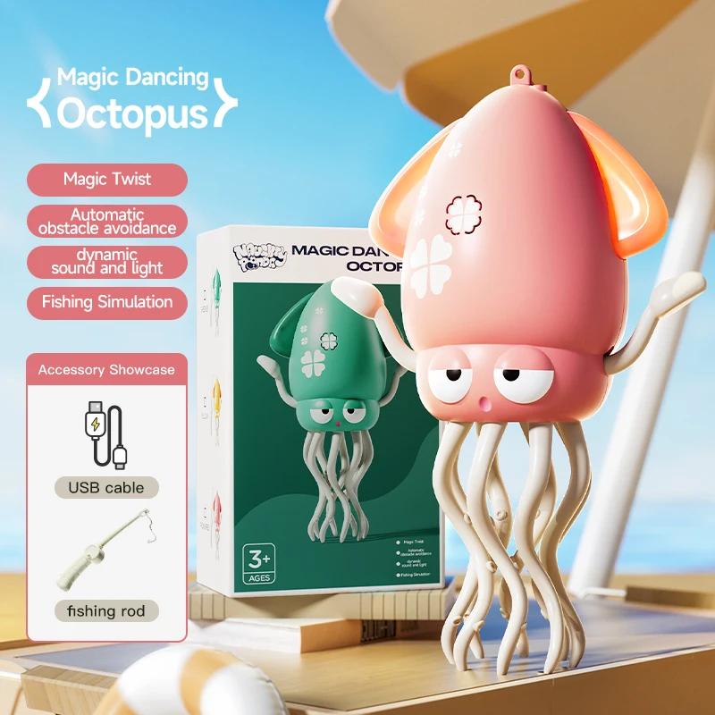 Baby Fun Toys Magical Dancing Octopus Swinging Octopus Octopus розовый