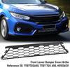 71107 TGG A50 Front Bumper Lower Grill Long Lasting Enhanced Visual Appeal Easy Install ABS Improved Airflow for Hatchback