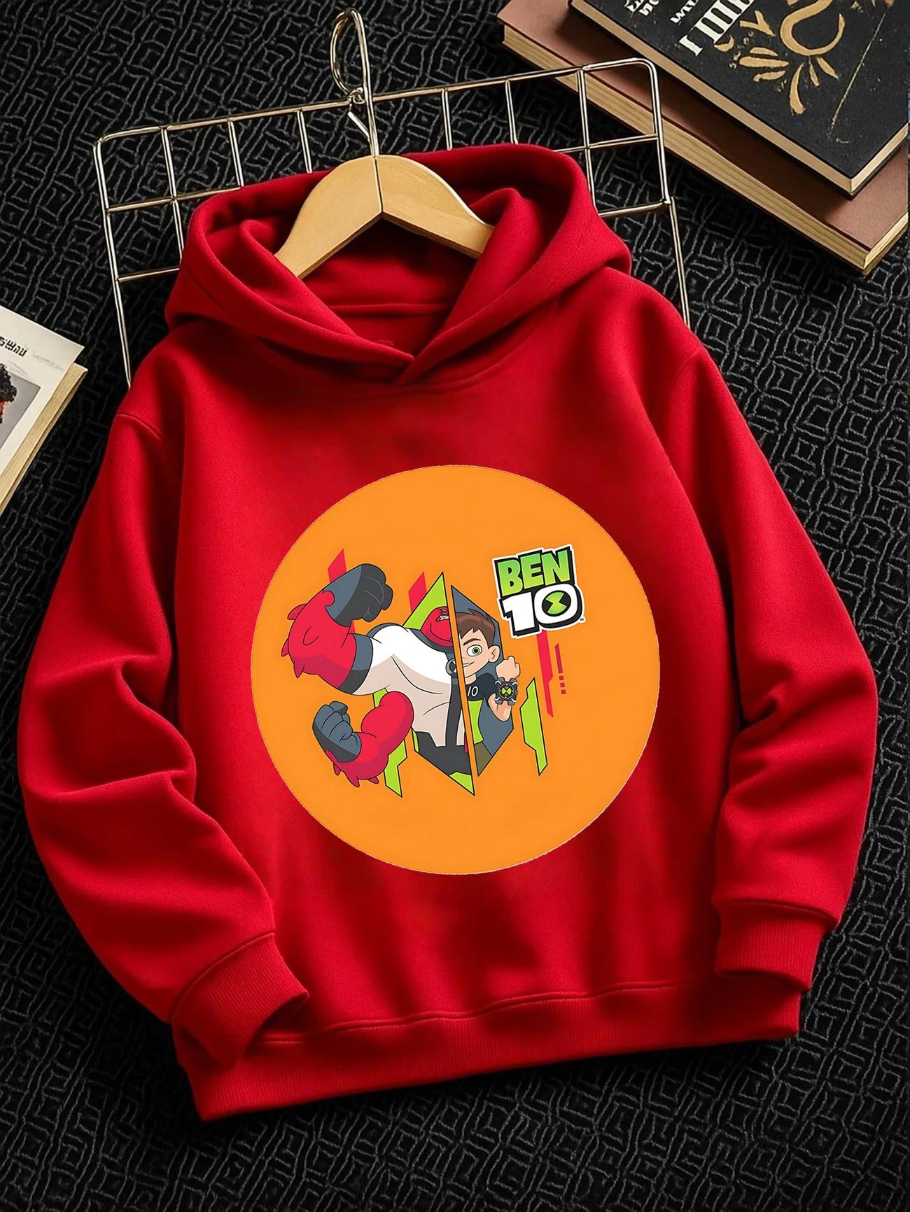 Diamondhead Ben 10 Kids Zip Hoodie Summer Cute Cartoon Crewneck Boys Girls Ages 3-14 100