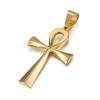 Ancient Egypt Ankh Cross Charm Pendant Gold Silver Color Stainless Steel Amulet Necklaces For Women Men Egyptian Jewelry Gifts