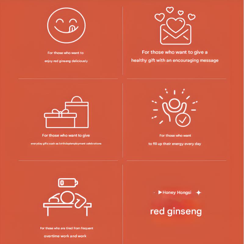 Dasangwellife Honey Persimmon Red Ginseng Sticks