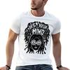 Open Your Mind In Black Tshirt Quick Dry Fishing Tshirt