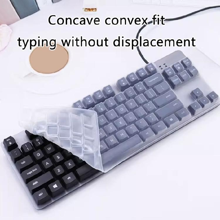K835 Keyboards Cover for K835 K855 TKL G412 TKL for Mechanical Protective Protectors Skin Case Clear
