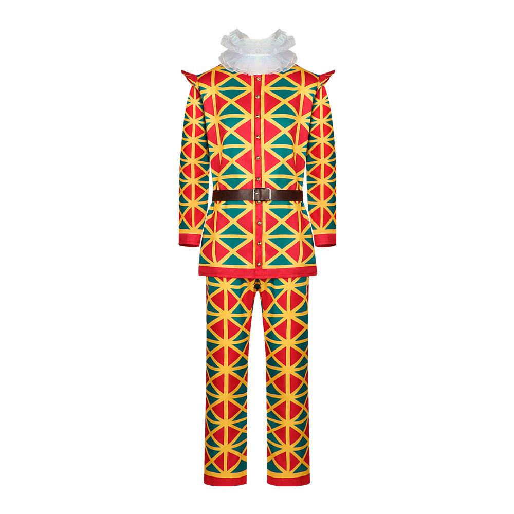 Men Women Medieval Harlequin Couple Cosplay