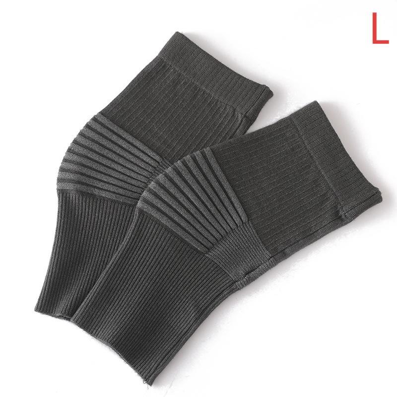 Elastische Baumwoll Sport-Kniebandage Schwarzer Streifen Kompressions-Knieschoner für Cross Training WOD Workout Verletzungsrehabilitation Unterstützung