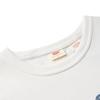 Levis Color Block Letter Print Comfortable Short Sleeve T-Shirt Women T-Shirts White A9276-0000