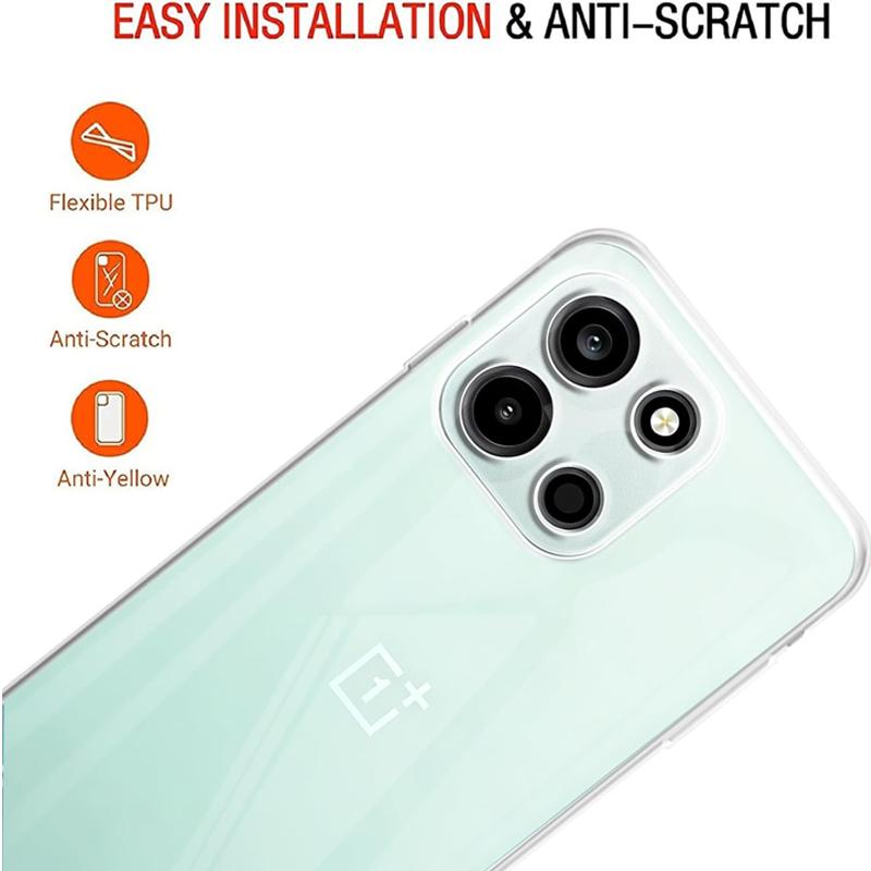 EUCAGR For OnePlus Nord 6 Case Ultra Thin Transparent TPU Soft Back Cover For OnePlus Nord6 Clear Case 1+Nord 6 Bumper