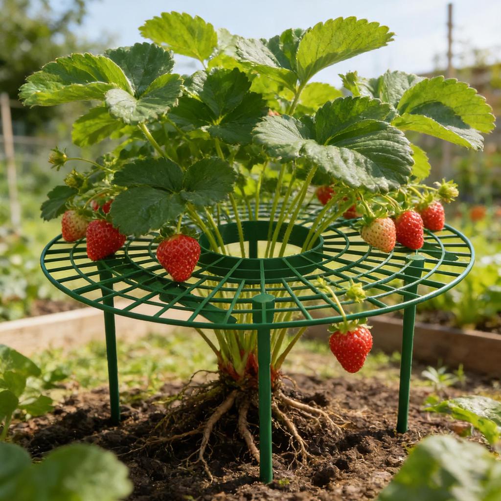 Climbing Trellis Heavy-Duty Gardening Support Stand Garden Support Strawberry Plant Tray for Outdoor Patio Orchard Balcony