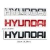 ABS Car Rear Trunk Letter Emblem for Hyundai Logo I40 I30 I10 I20 IX35 IX20 Solaris Tuscani Tuscon Sonata Santafe Tail Sticker 22ll