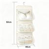 Hanging Mesh Closet Organizer 1/2/3 Tier Breathable Pockets For Storing Underwear Socks And Small Accessories