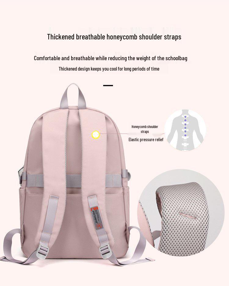 3rd-6th Grade School Backpack for Boys & Girls, Large Capacity, Campus & Travel Style