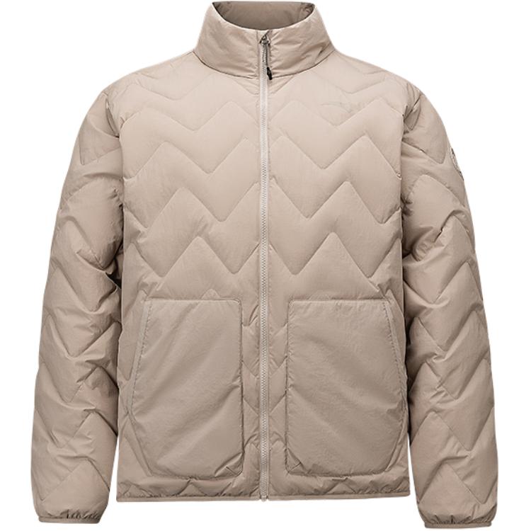 

Anta Fashion Casual Versatile Solid Color Simple Stand Collar Down Jacket Men Outerwear 152546905-1 2XL
