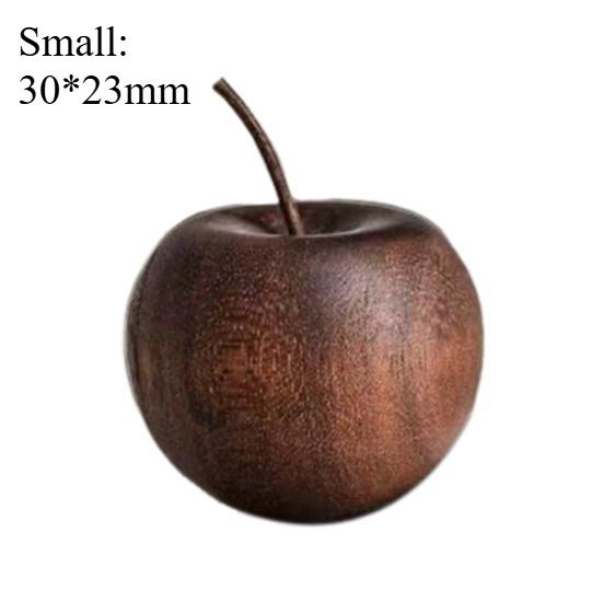 Wooden Aromatherapy Diffuser Wood Christmas Fruit Shape Ornament Decorative Essential Oil