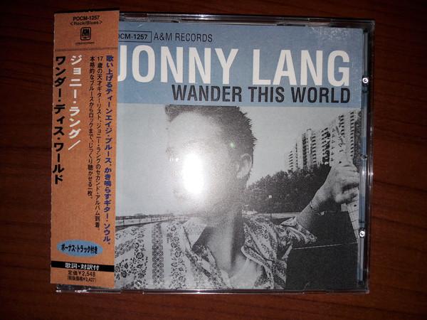 

CD JOHNNY LANG - Wander This World POCM1257 A&M 1998 Japan Rock Used